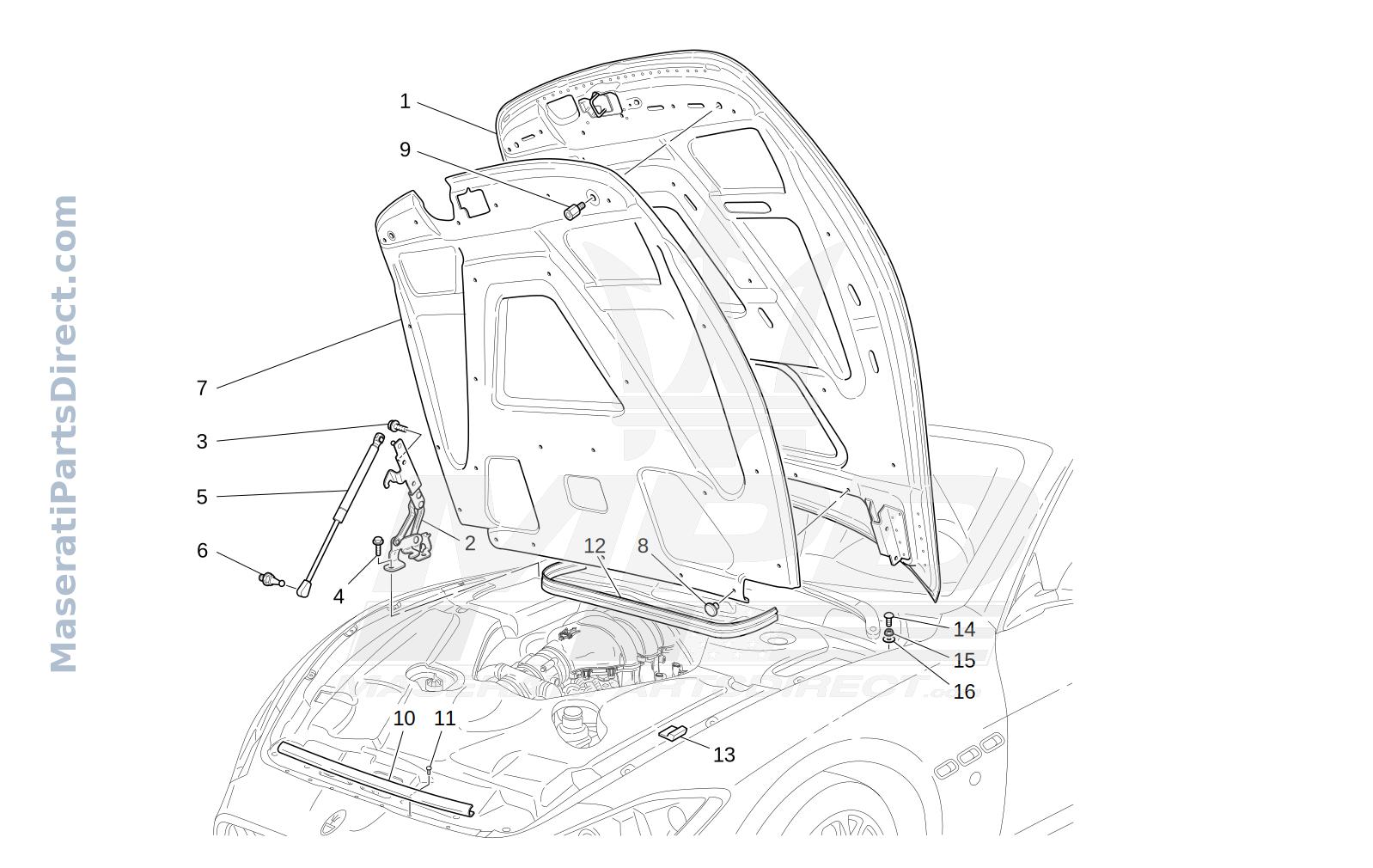 09.20 - 1 - FRONT LID Diagram