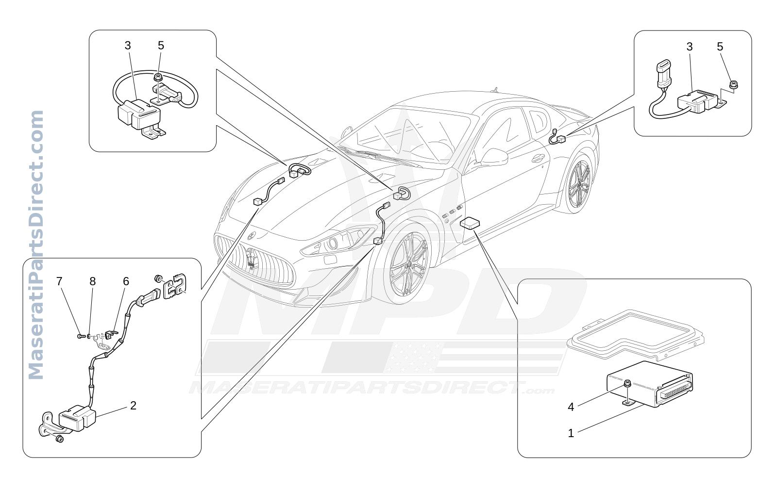 06.90 - 1 - ELECTRONIC CONTROL (SUSPENSION) Diagram