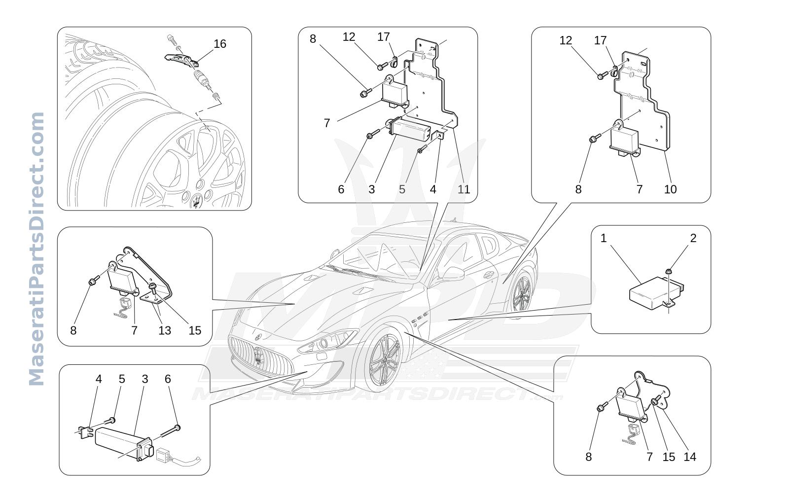07.20 - 1 - TYRE PRESSURE MONITORING SYSTEM Diagram