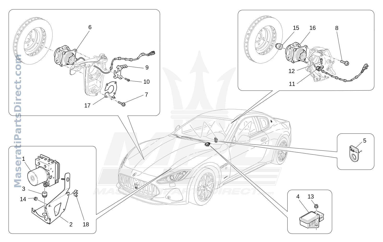 04.90 - 2 - BRAKING CONTROL SYSTEMS Diagram