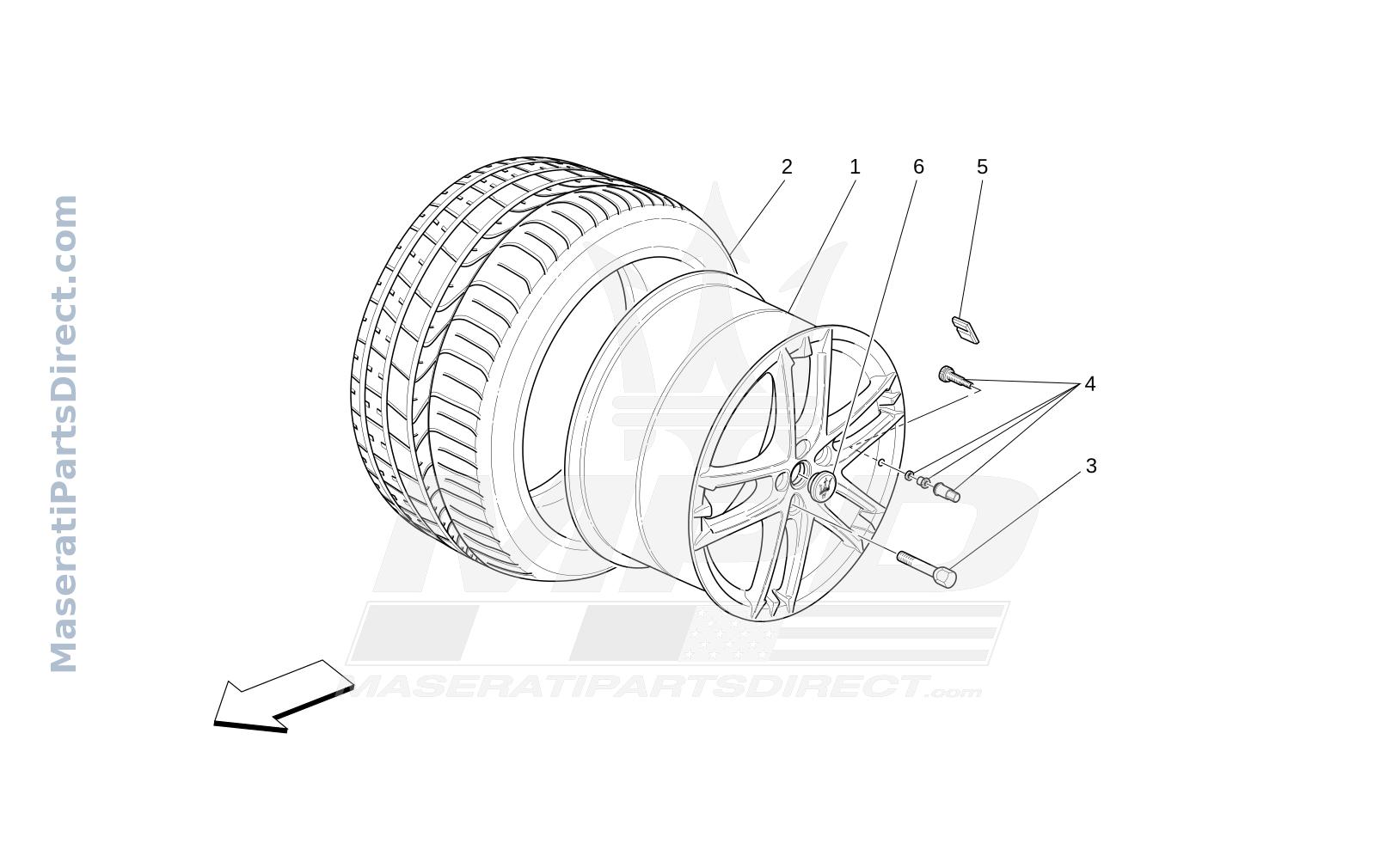 06.00 - 3 - WHEELS AND TYRES Diagram