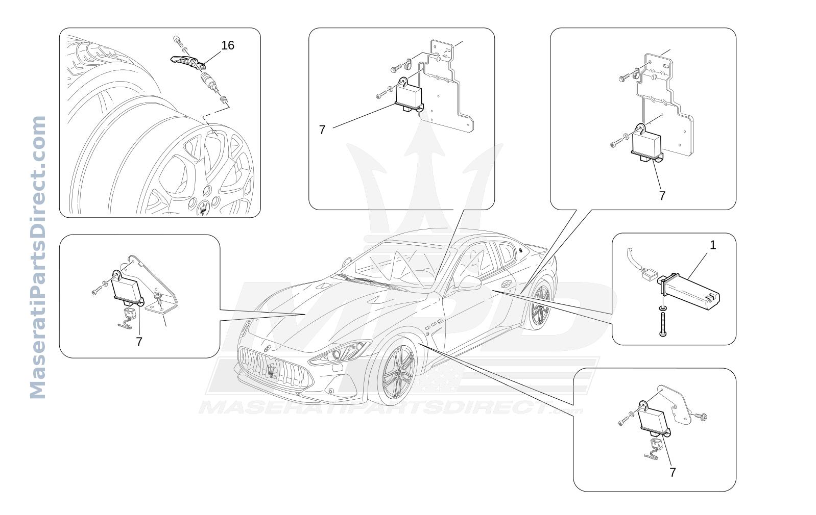 07.20 - 3 - TYRE PRESSURE MONITORING SYSTEM Diagram