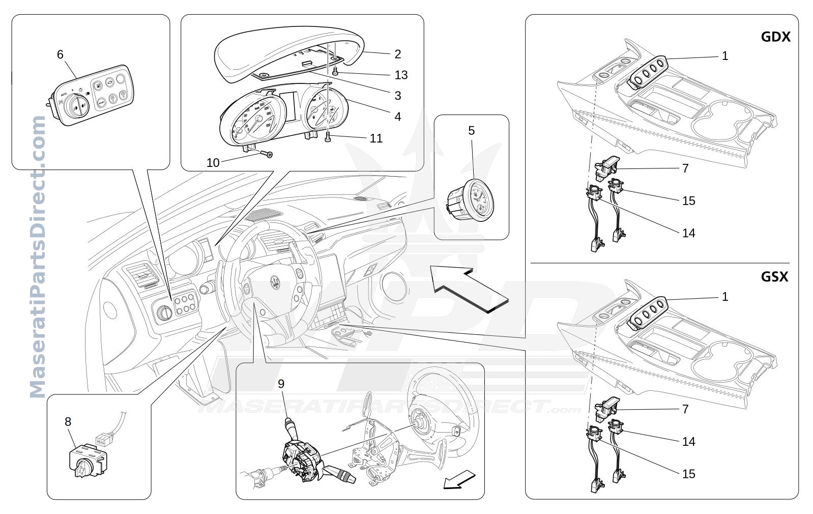 08.50 - 2 - DASHBOARD DEVICES Diagram