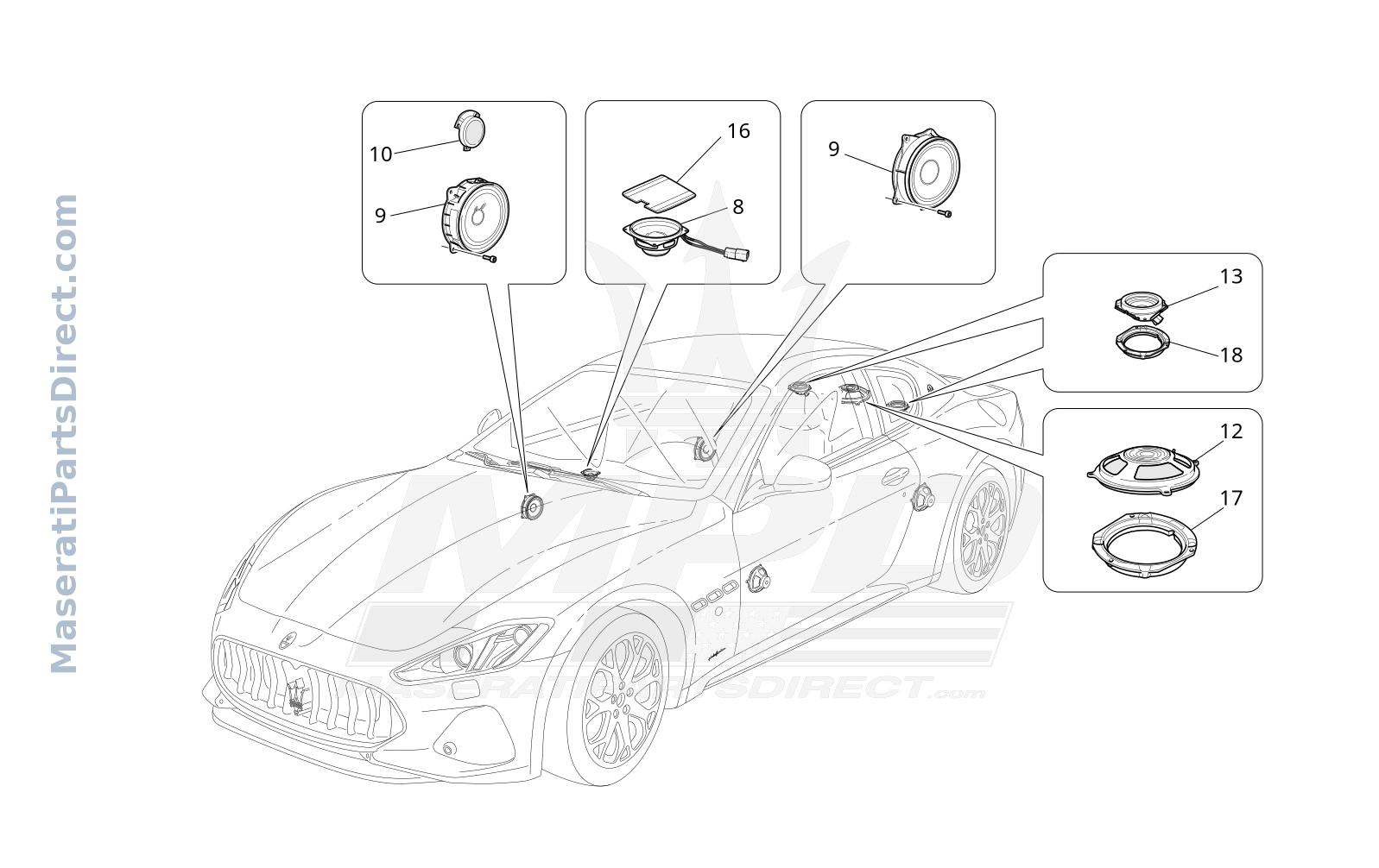 08.70 - 2 - SOUND DIFFUSION SYSTEM Diagram