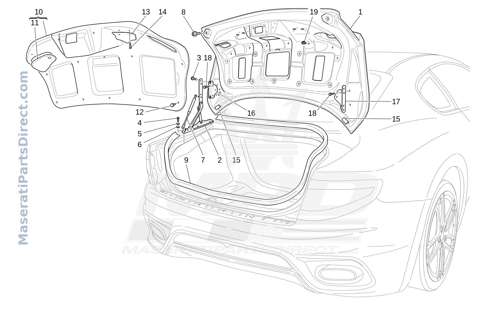 09.21 - 2 - REAR LID Diagram