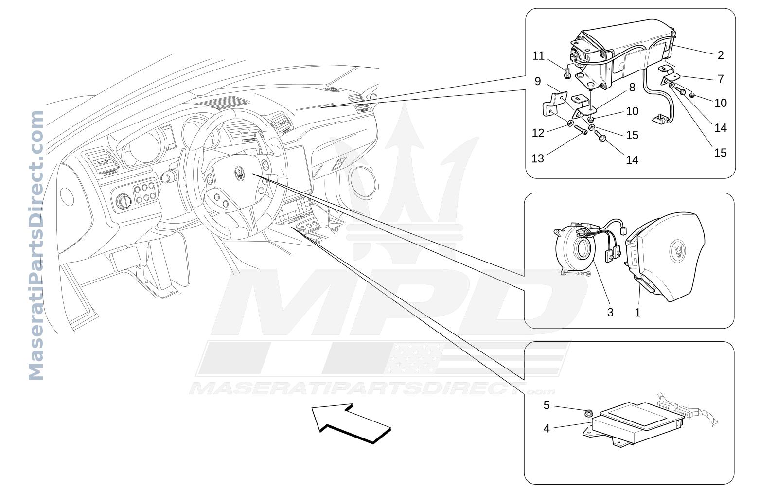 07.00 - 3 - FRONT AIRBAG SYSTEM Diagram