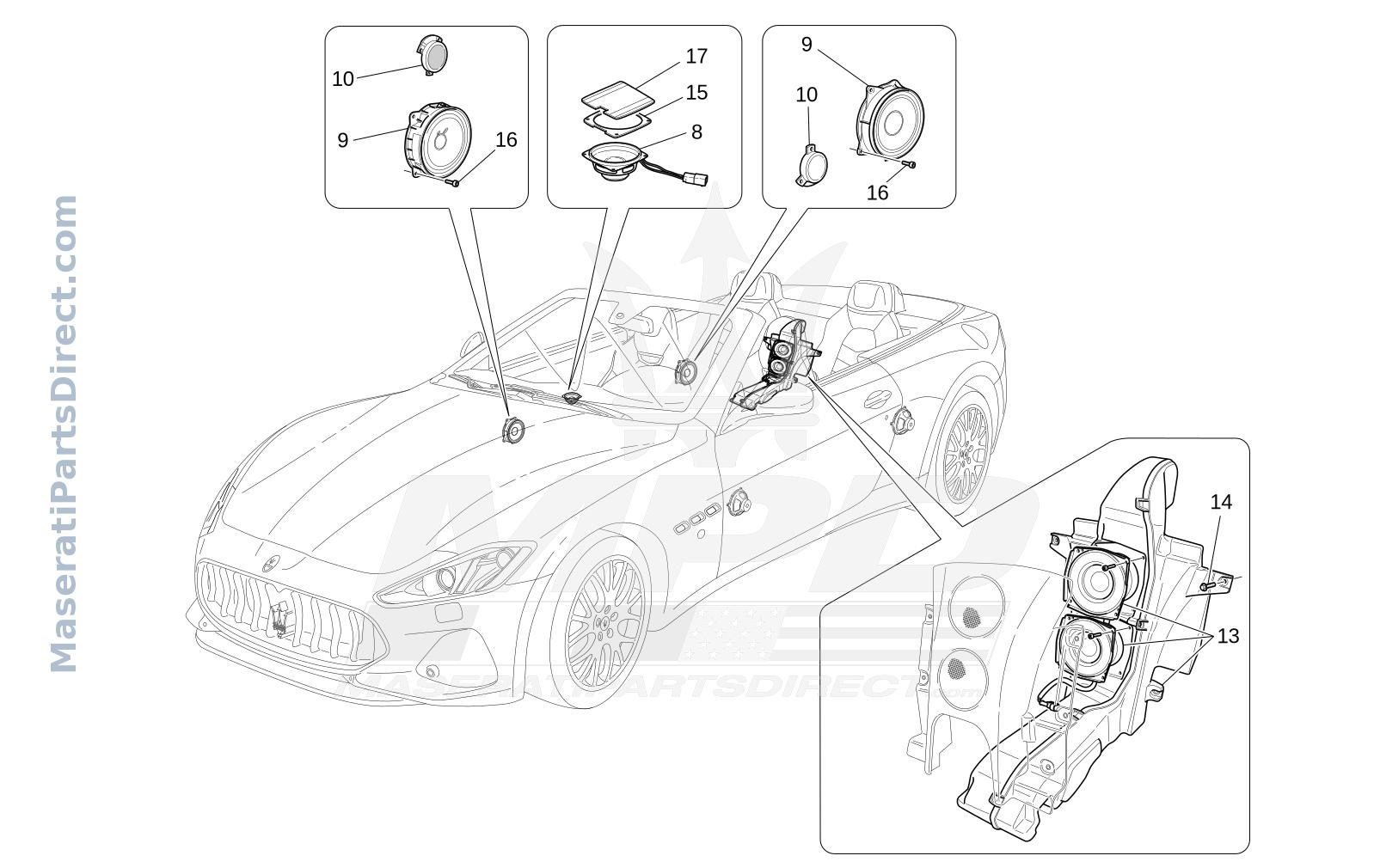 08.70 - 2 - SOUND DIFFUSION SYSTEM Diagram