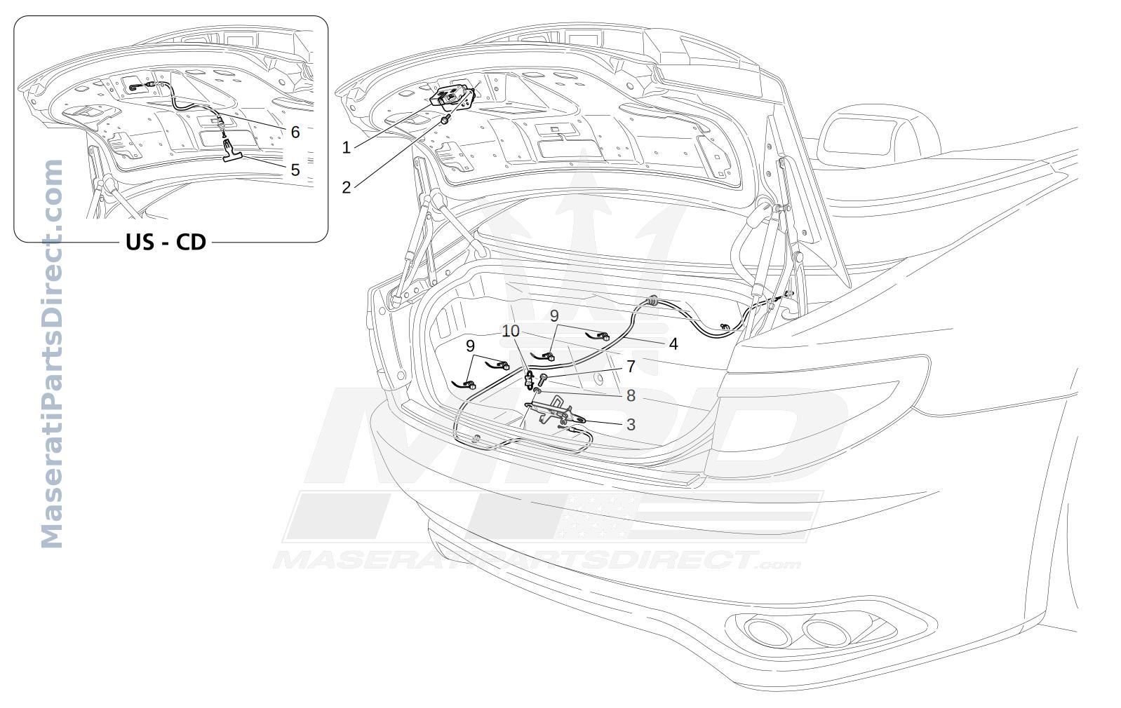 09.24 - 1 - REAR LID OPENING CONTROL Diagram