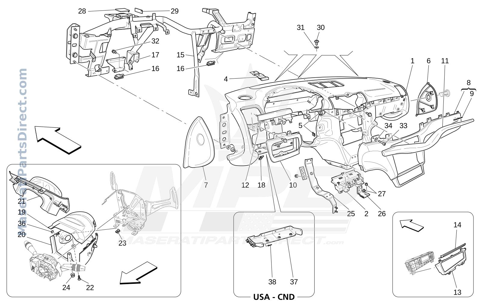 09.50 - 7 - DASHBOARD UNIT Diagram