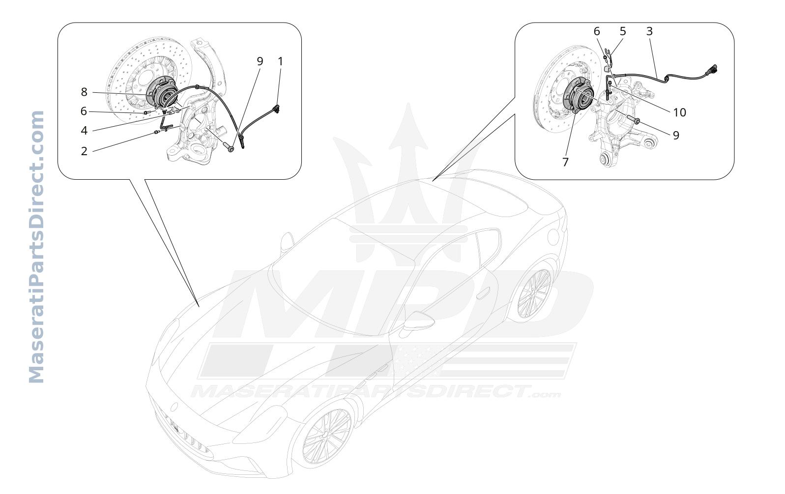 04.90 - 1 - BRAKING CONTROL SYSTEMS Diagram