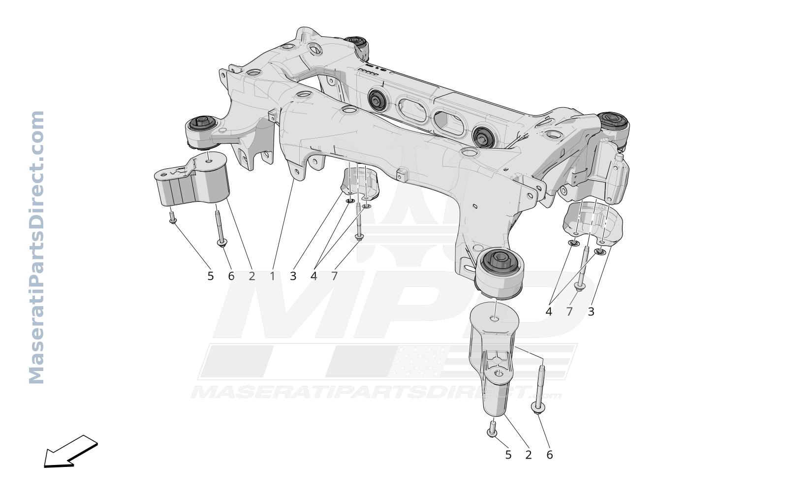06.22 - 1 - REAR CHASSIS Diagram
