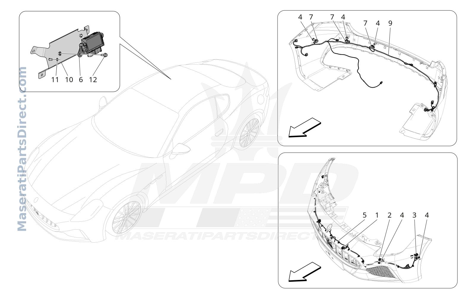 09.12 - 1 - PARKING SENSORS Diagram
