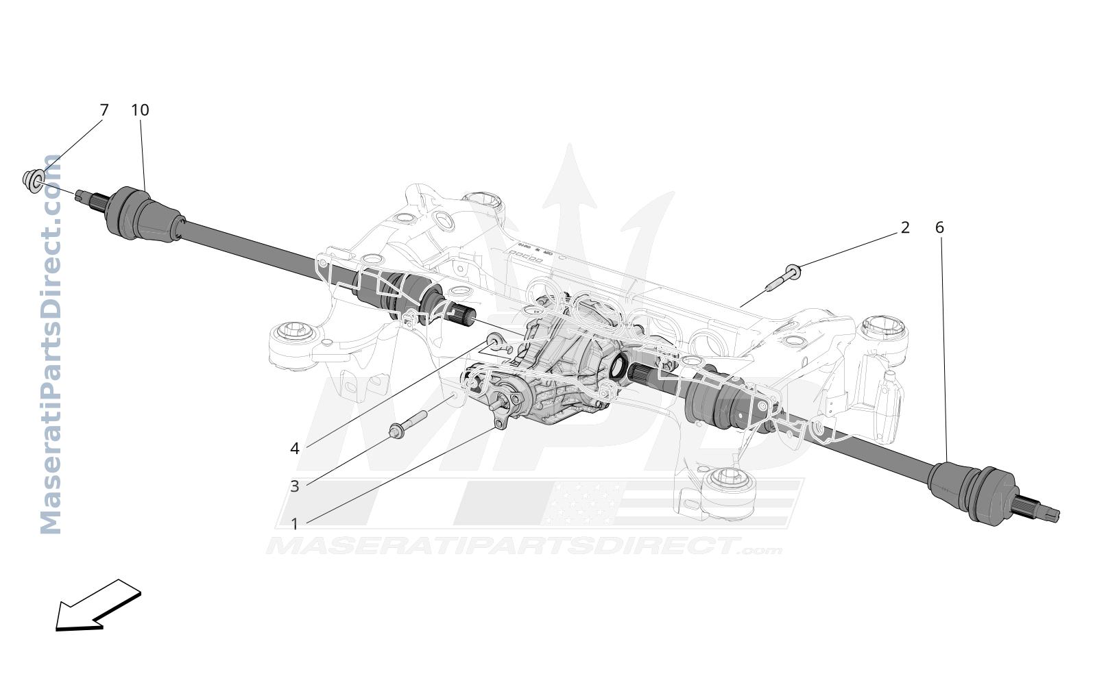 03.21 - 1 - DIFFERENTIAL AND REAR AXLE SHAFTS Diagram