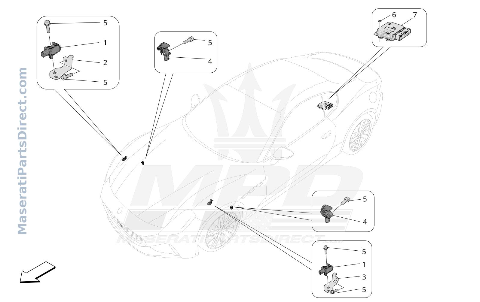 06.90 - 1 - ELECTRONIC CONTROL (SUSPENSION) Diagram