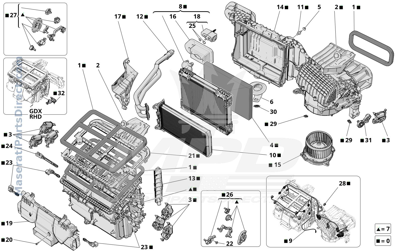 08.41 - 1 - A/C UNIT: DASHBOARD DEVICES Diagram