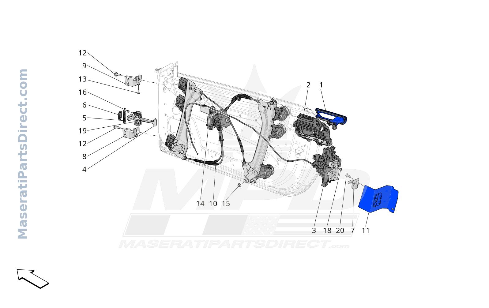09.29 - 1 - DOORS: MECHANISMS Diagram