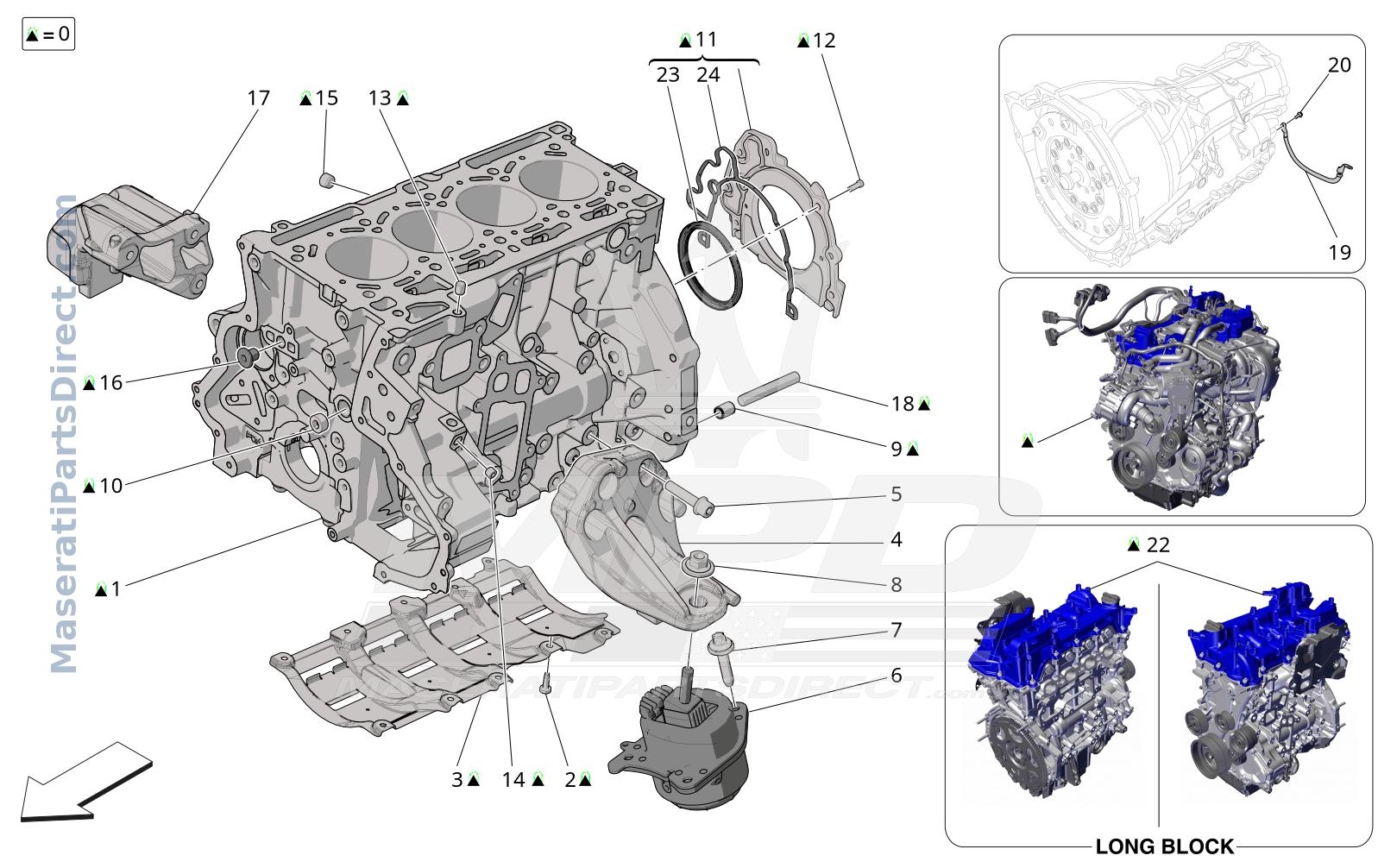 01.00 - 1 - CRANKCASE Diagram