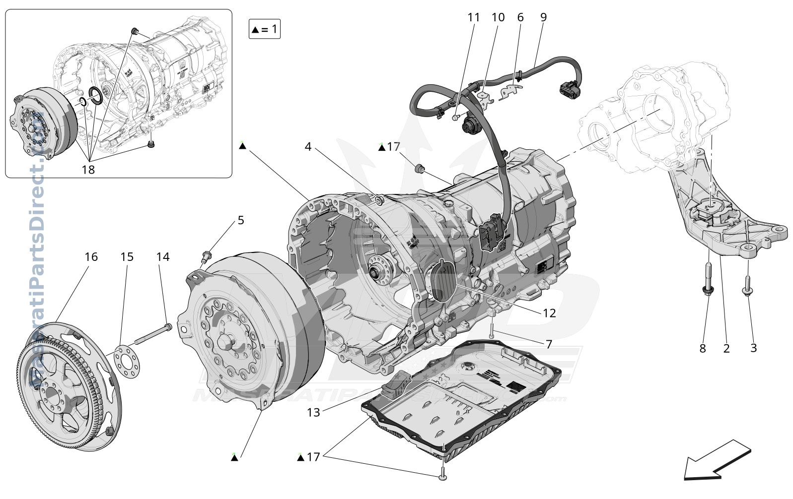 03.10 - 2 - GEARBOX HOUSINGS Diagram