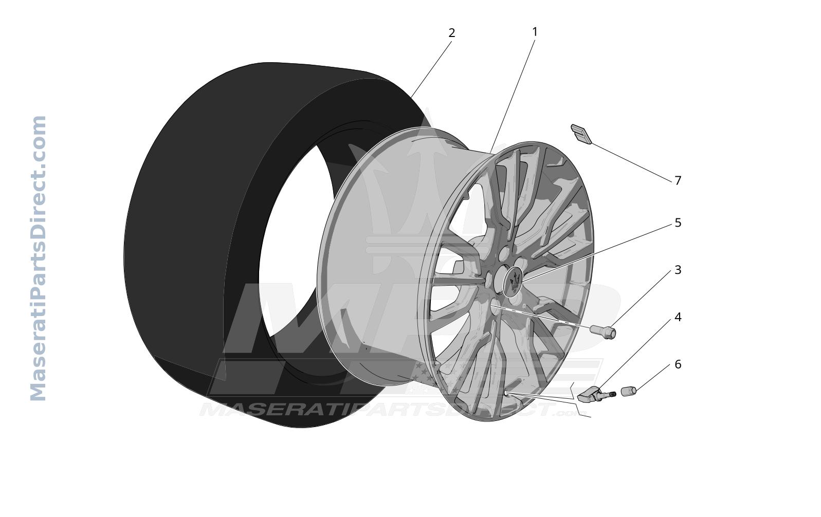 06.00 - 1 - WHEELS AND TYRES Diagram