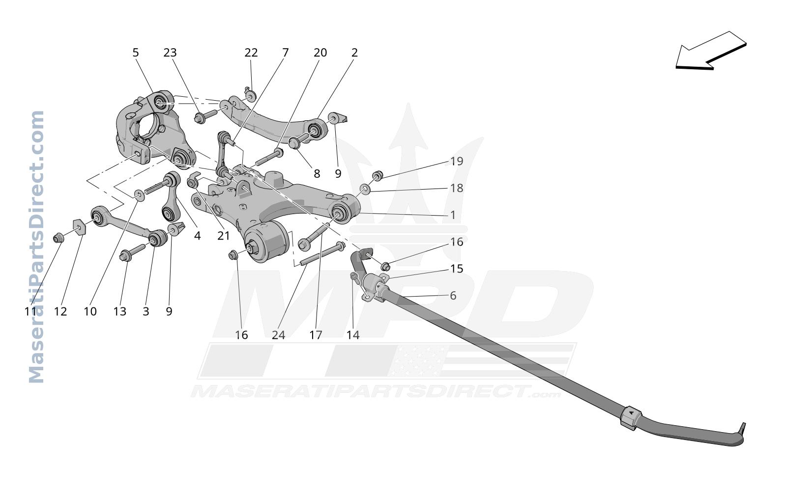 06.20 - 1 - REAR SUSPENSION Diagram