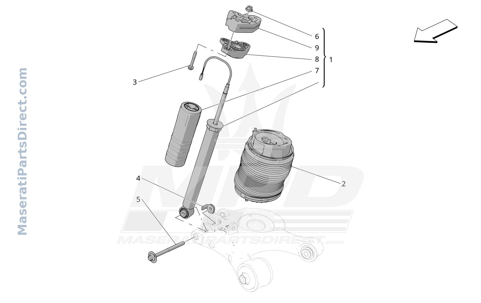 06.21 - 3 - REAR SHOCK ABSORBER DEVICES Diagram