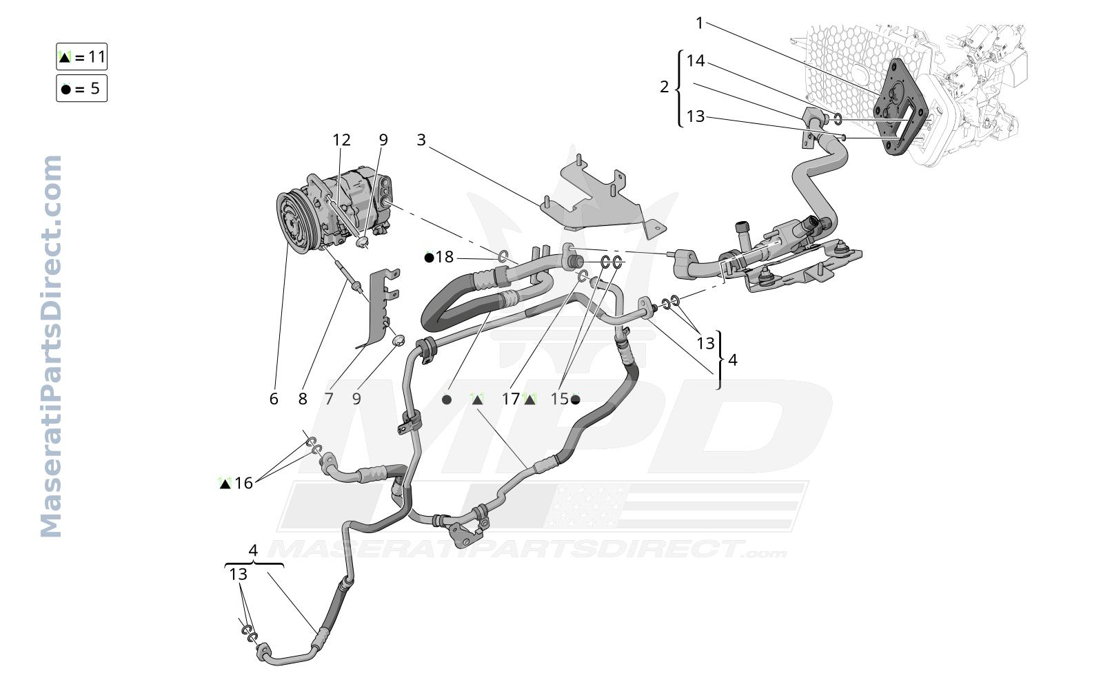 08.40 - 1 - A/C UNIT: ENGINE COMPARTMENT DEVICES Diagram