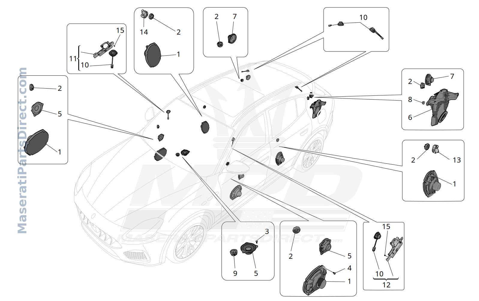 08.70 - 3 - SOUND DIFFUSION SYSTEM Diagram