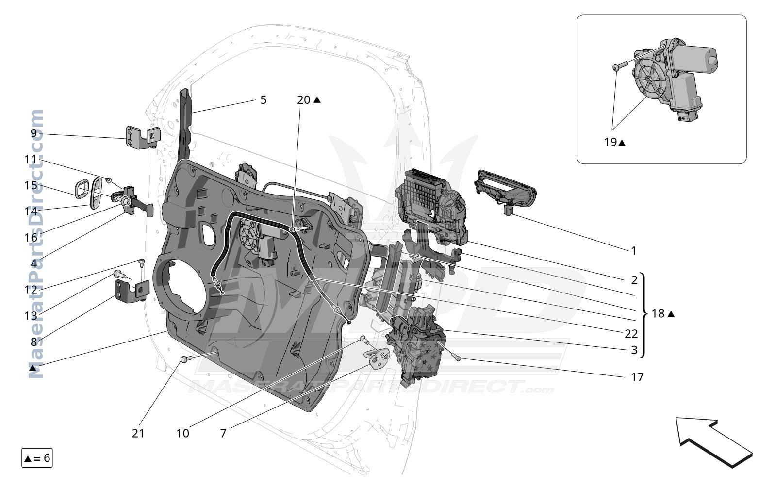09.31 - 1 - FRONT DOORS: MECHANISMS Diagram