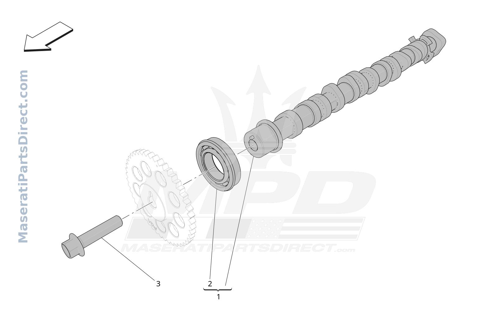 01.18 - 1 - CYLINDER HEAD CAMSHAFTS Diagram