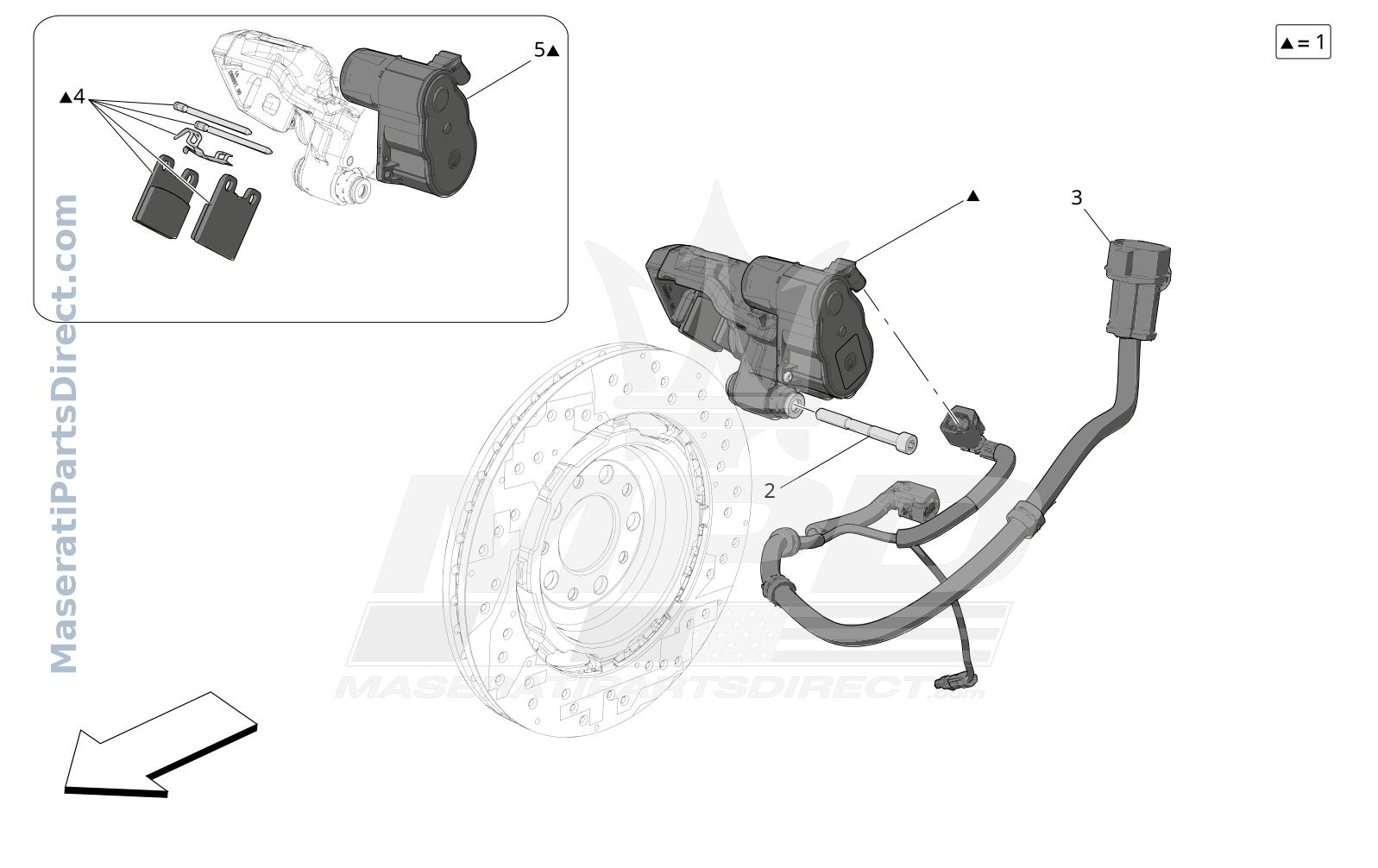 04.30 - 1 - PARKING BRAKE Diagram