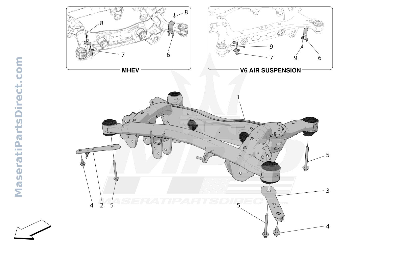 06.22 - 1 - REAR CHASSIS Diagram