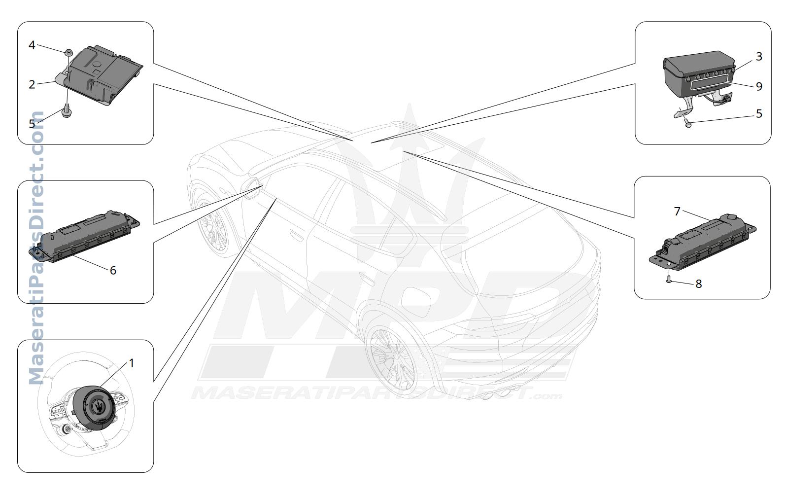 07.00 - 1 - FRONT AIRBAG SYSTEM Diagram