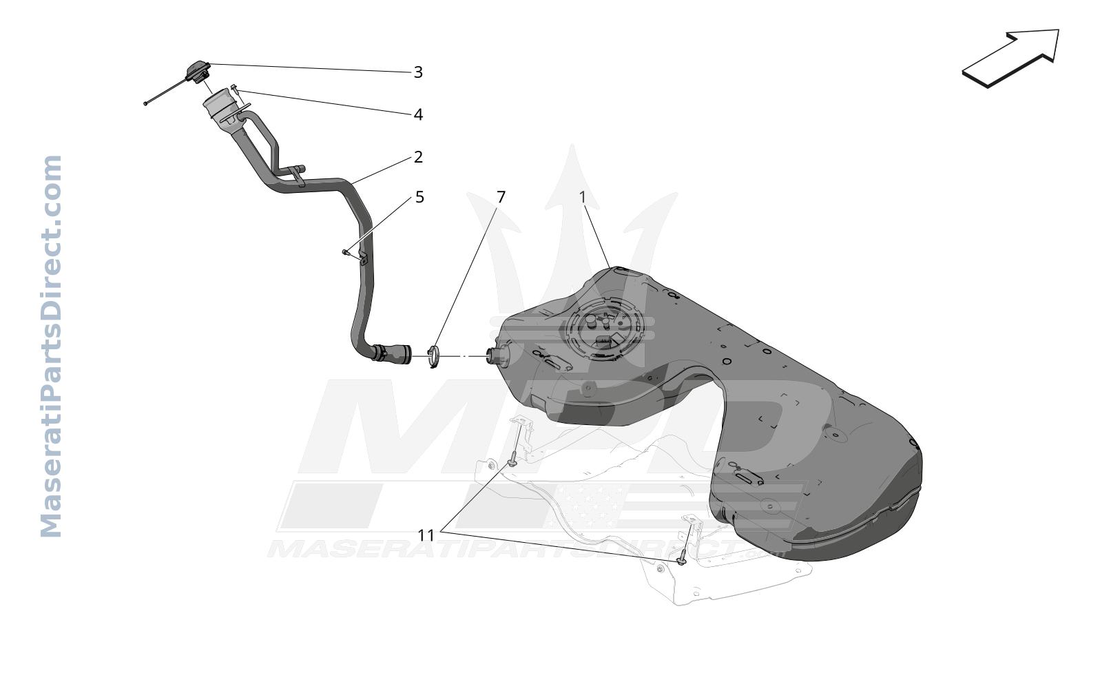 01.42 - 1 - FUEL TANK Diagram