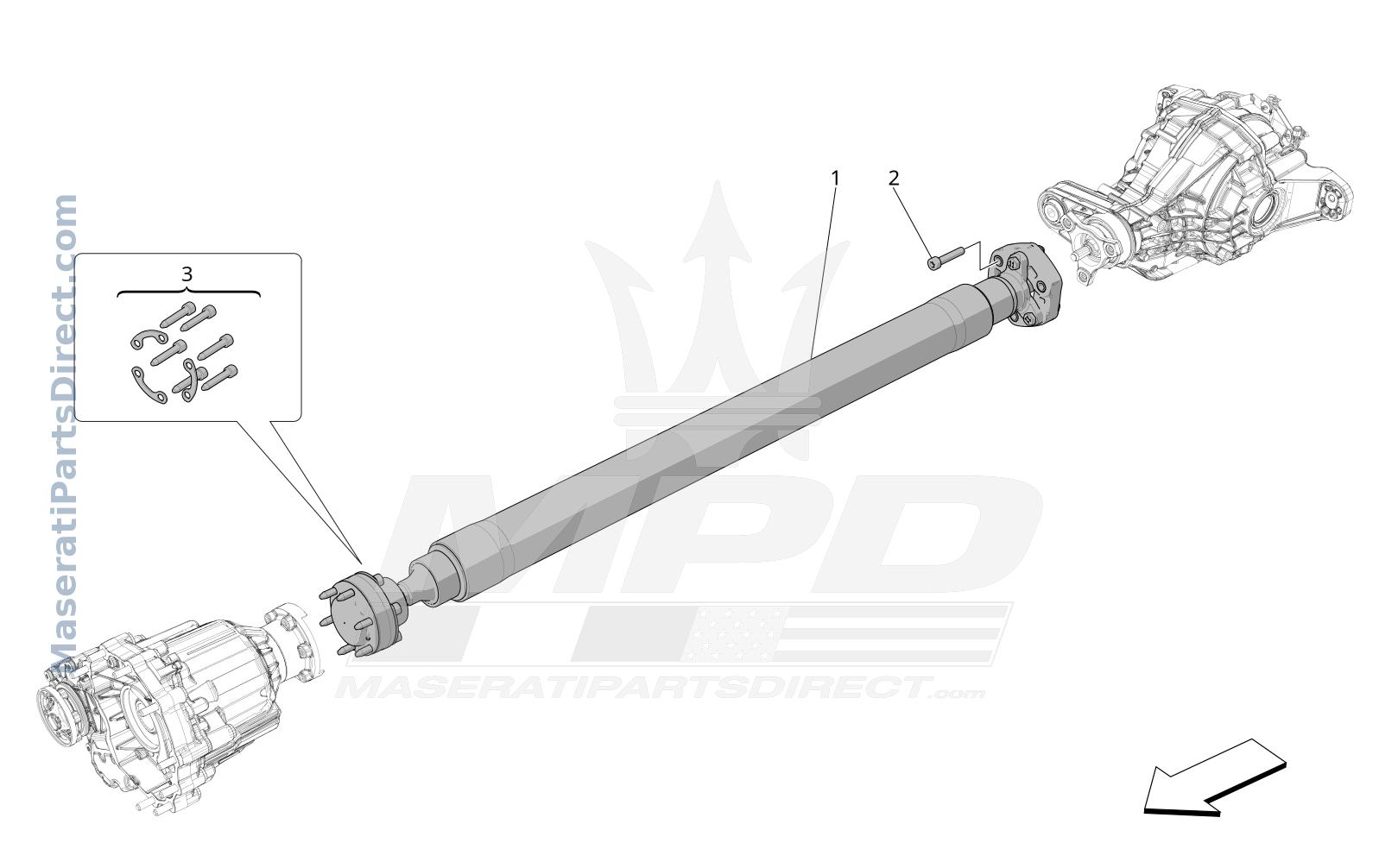03.30 - 1 - TRANSMISSION SHAFT Diagram