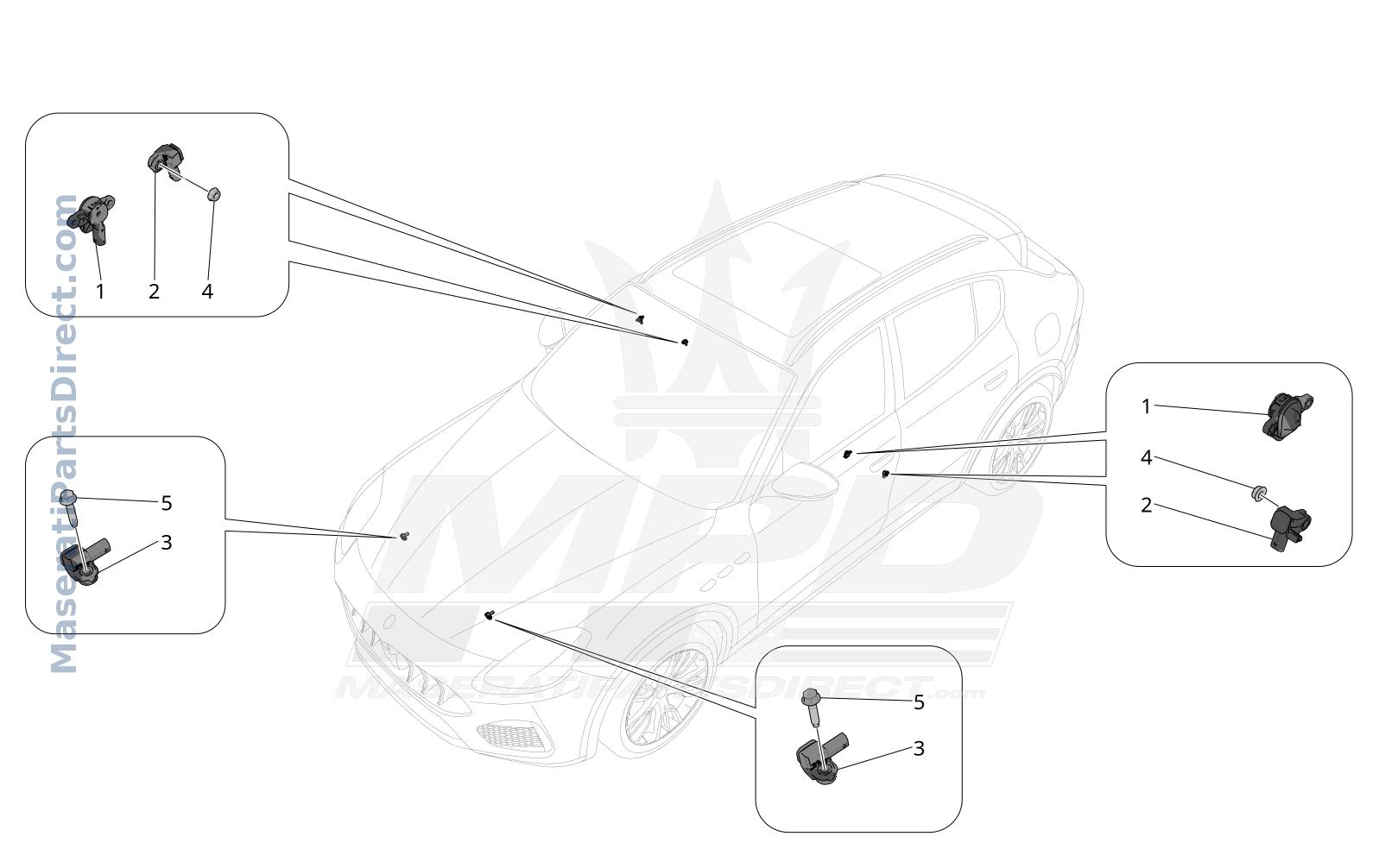 07.05 - 1 - CRASH SENSORS Diagram