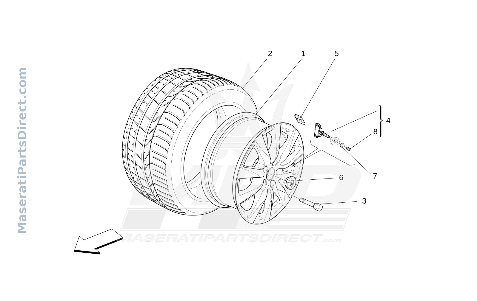 06.00 - 1 - WHEELS AND TYRES Diagram