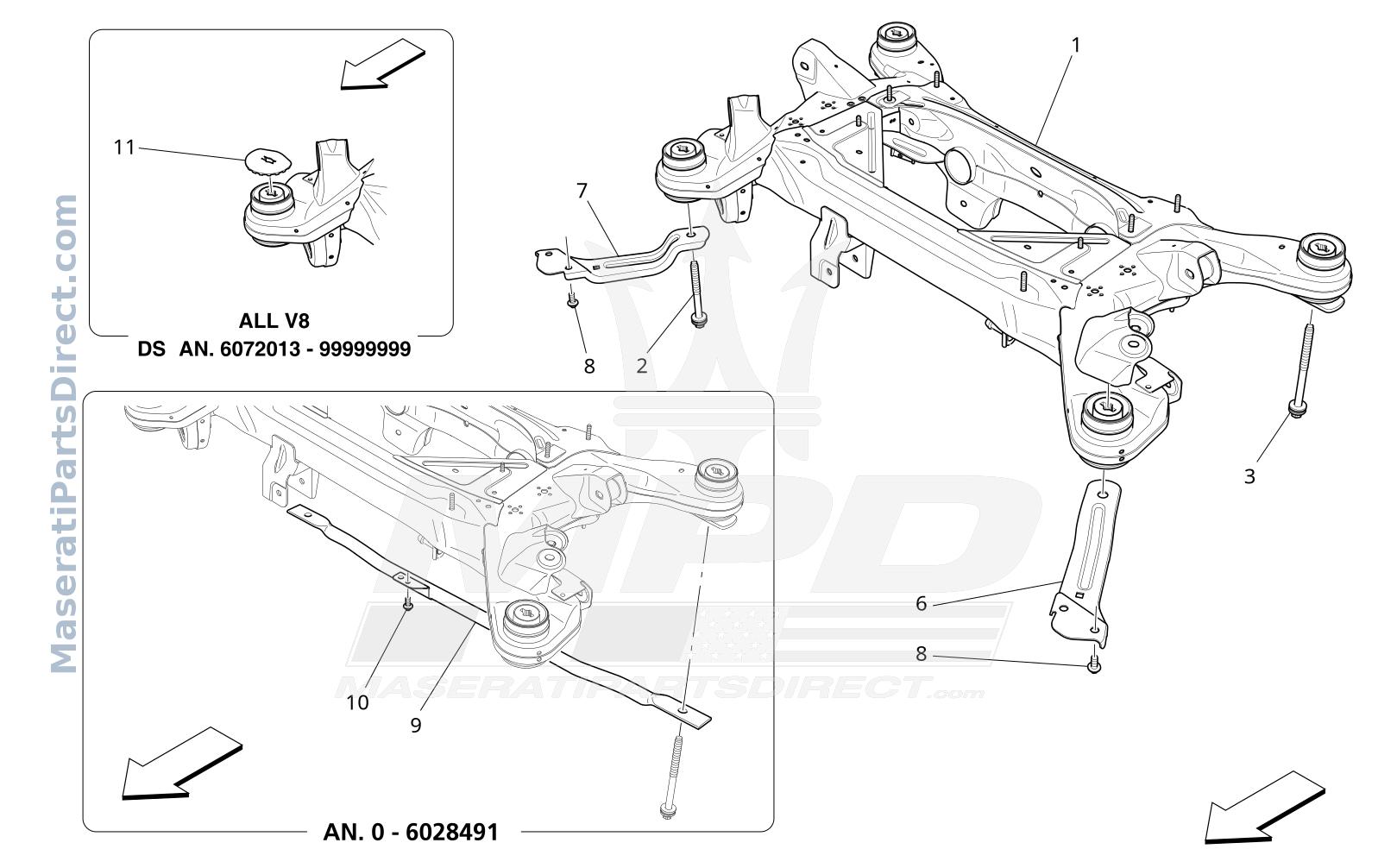 06.22 - 1 - REAR CHASSIS Diagram