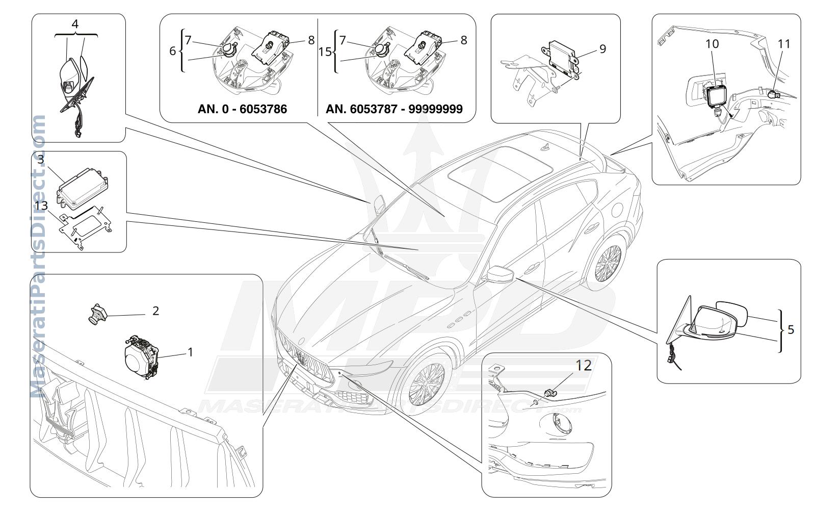 08.73 - 1 - DRIVE ASSISTANCE SYSTEM Diagram