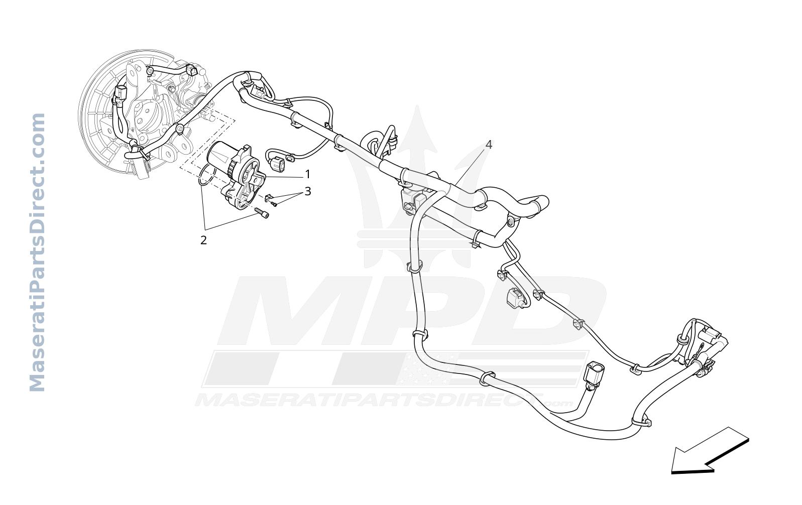 04.30 - 1 - PARKING BRAKE Diagram