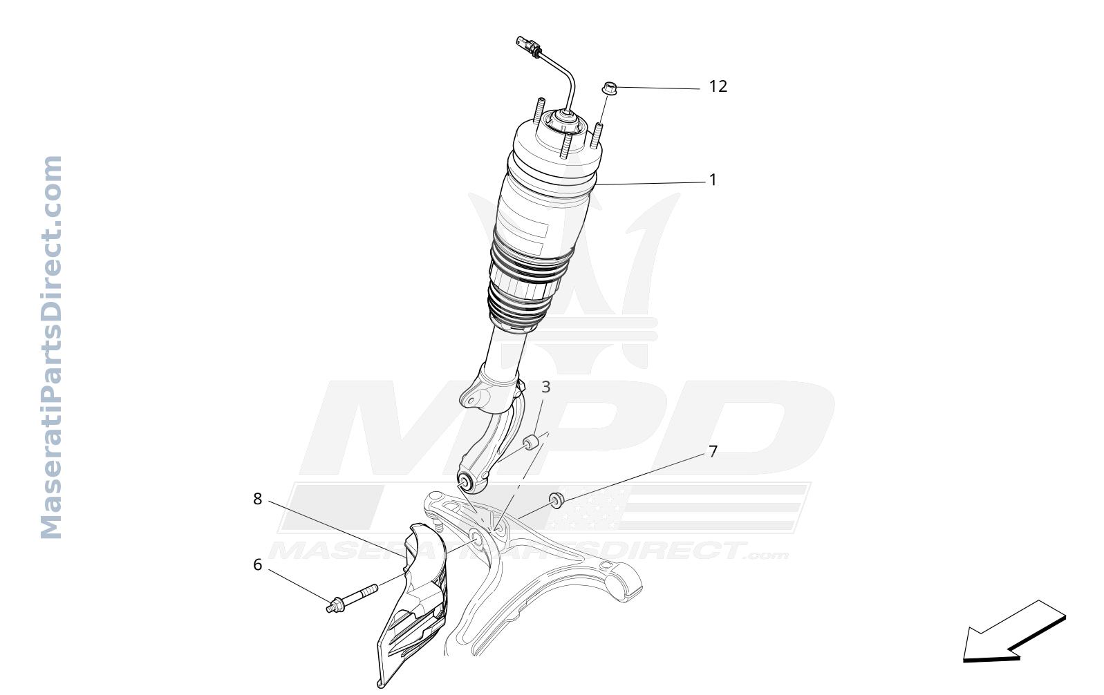 06.11 - 3 - FRONT SHOCK ABSORBER DEVICES Diagram