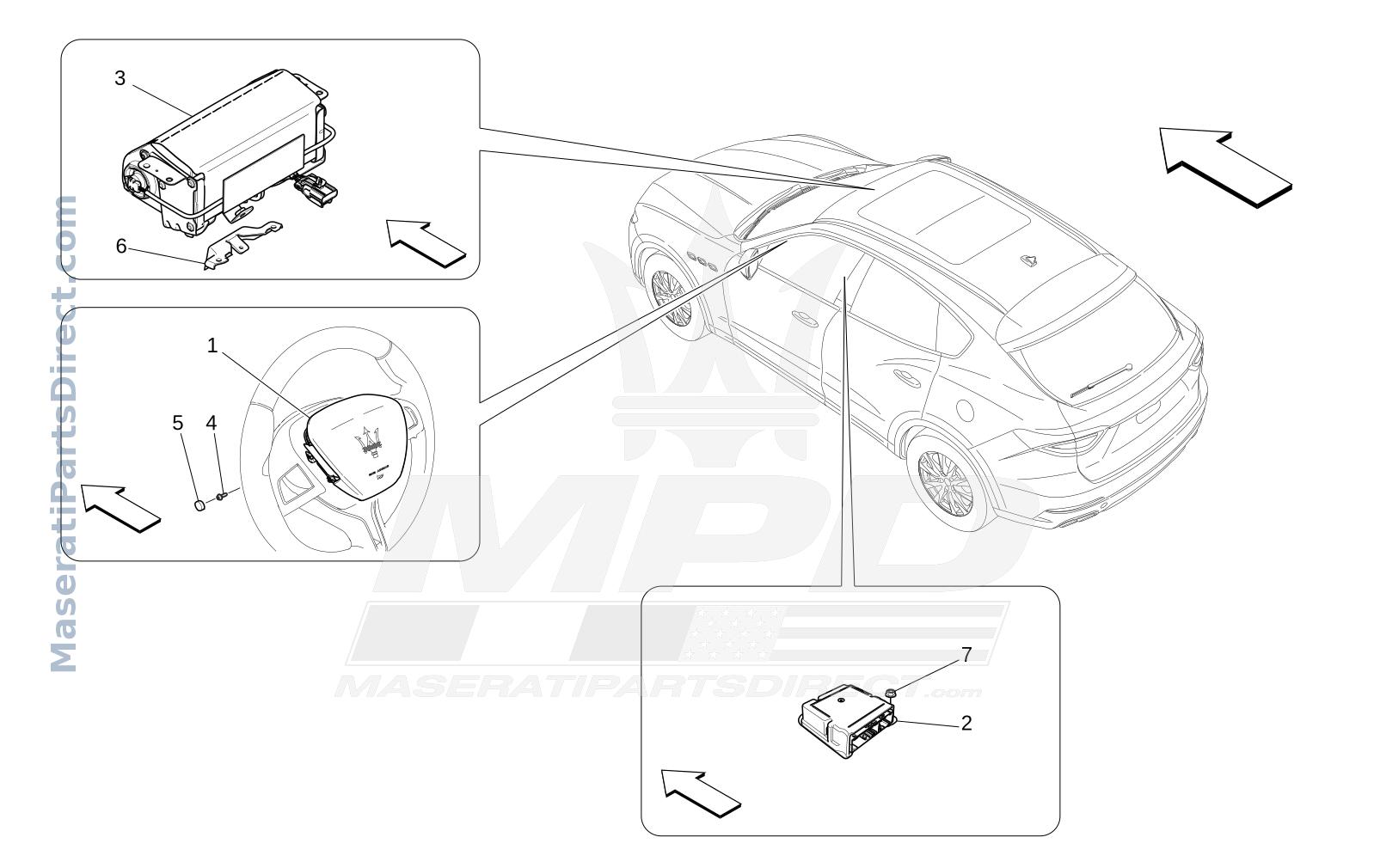 07.00 - 1 - FRONT AIRBAG SYSTEM Diagram