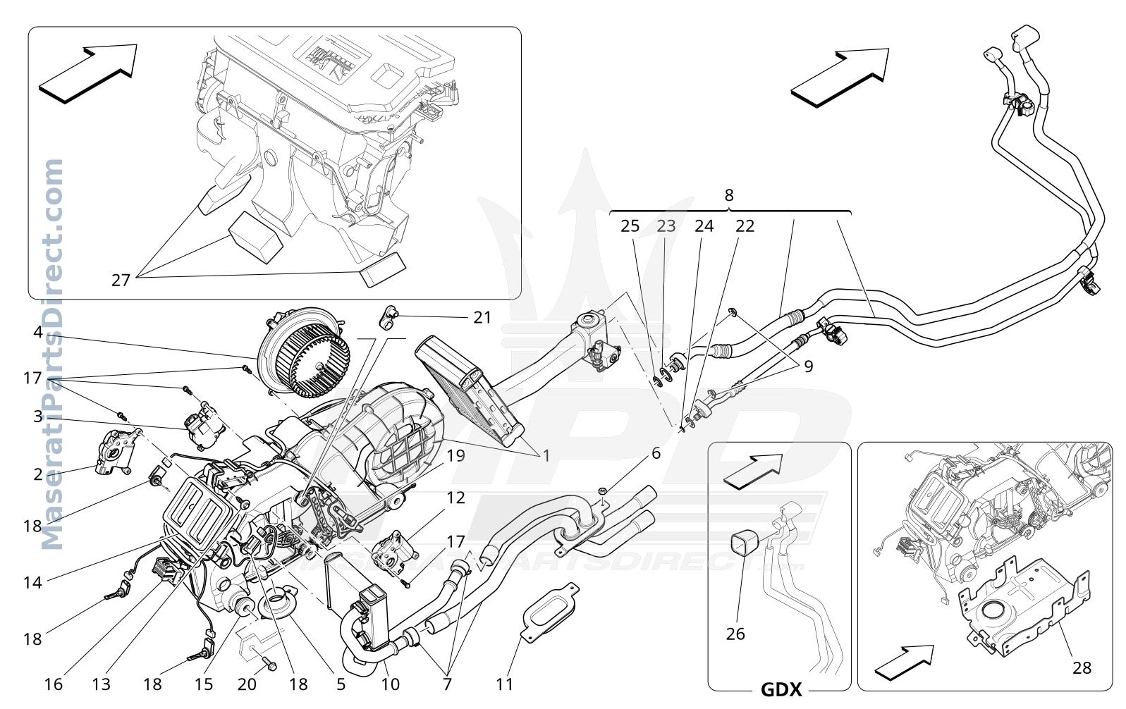 08.43 - 1 - A/C UNIT: TUNNEL DEVICES Diagram