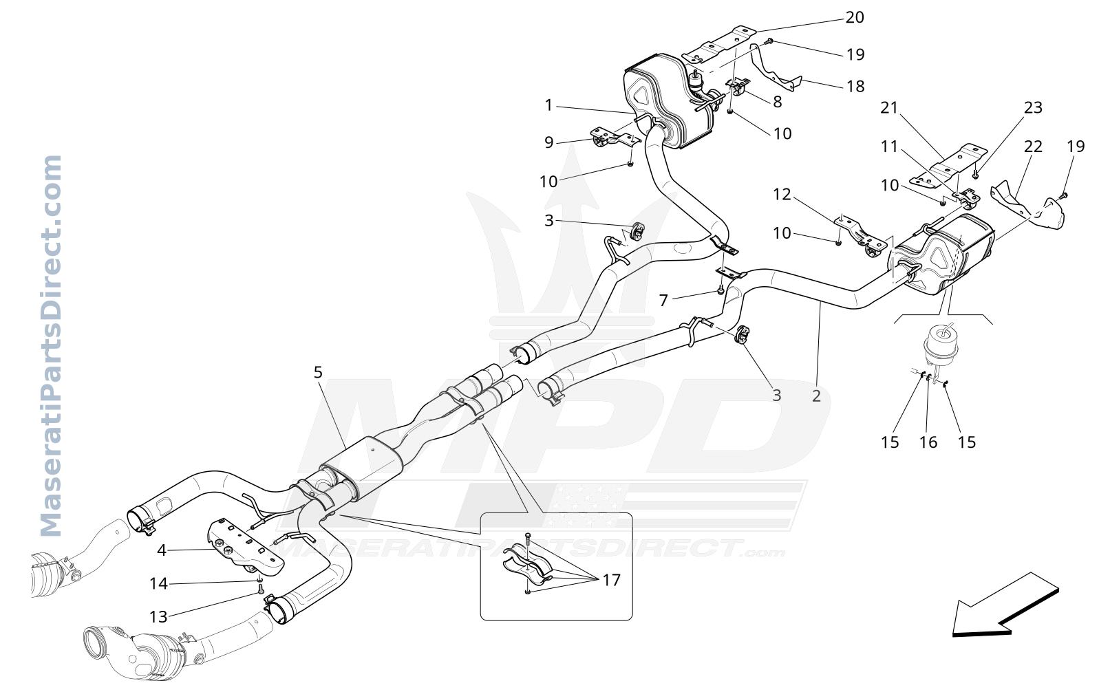 01.81 - 2 - SILENCERS Diagram