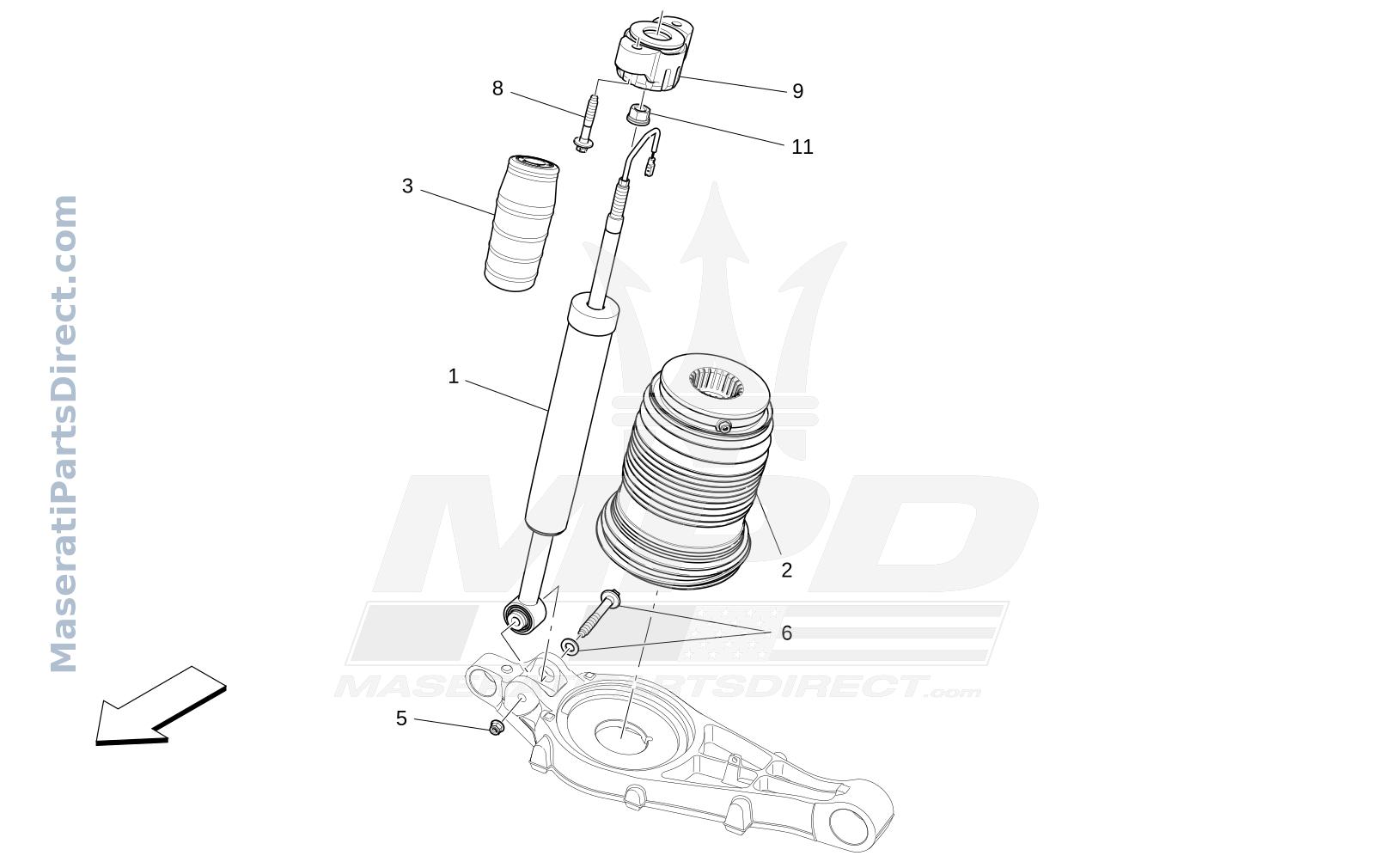 06.21 - 1 - REAR SHOCK ABSORBER DEVICES Diagram