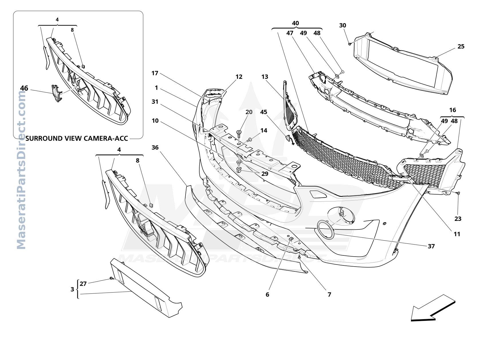 09.10 - 14 - FRONT BUMPER Diagram