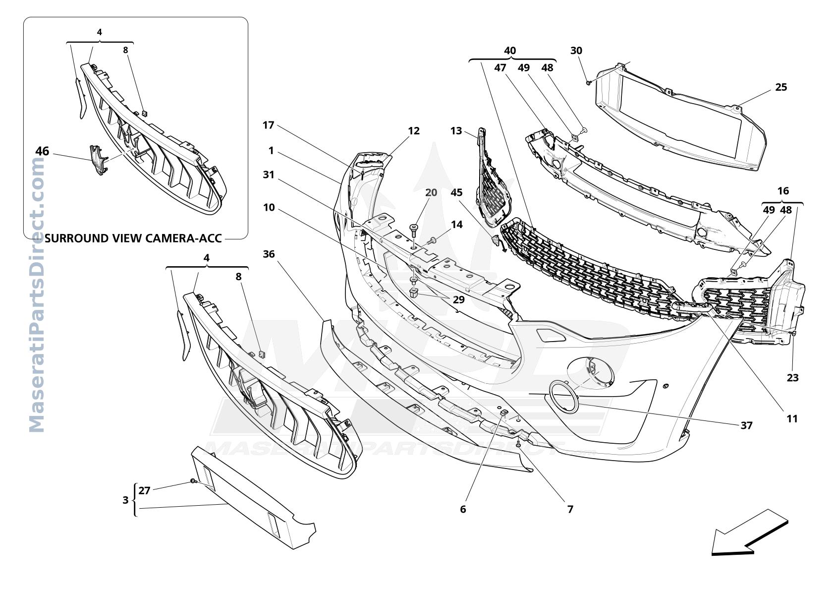 09.10 - 15 - FRONT BUMPER Diagram