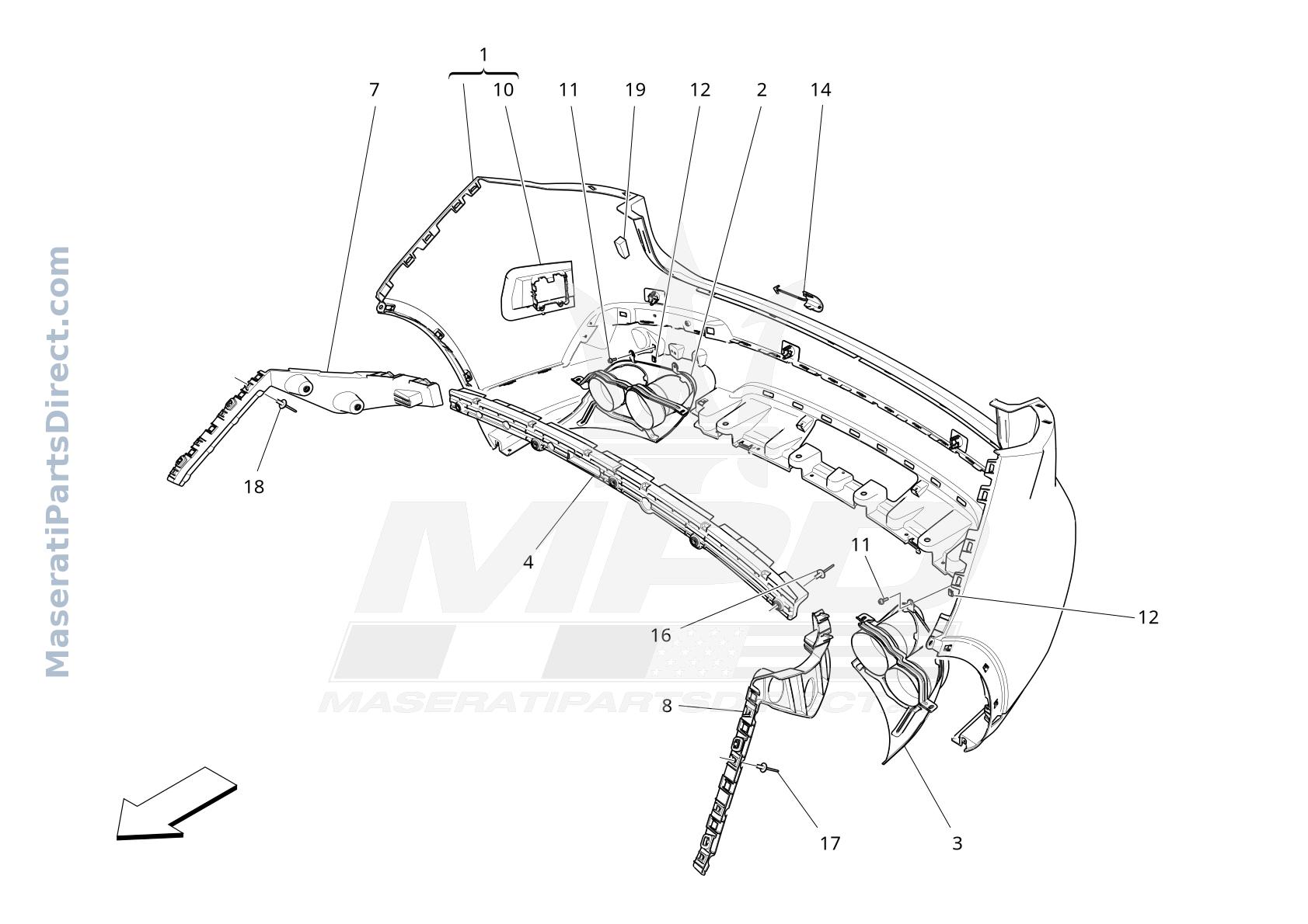 09.11 - 11 - REAR BUMPER Diagram