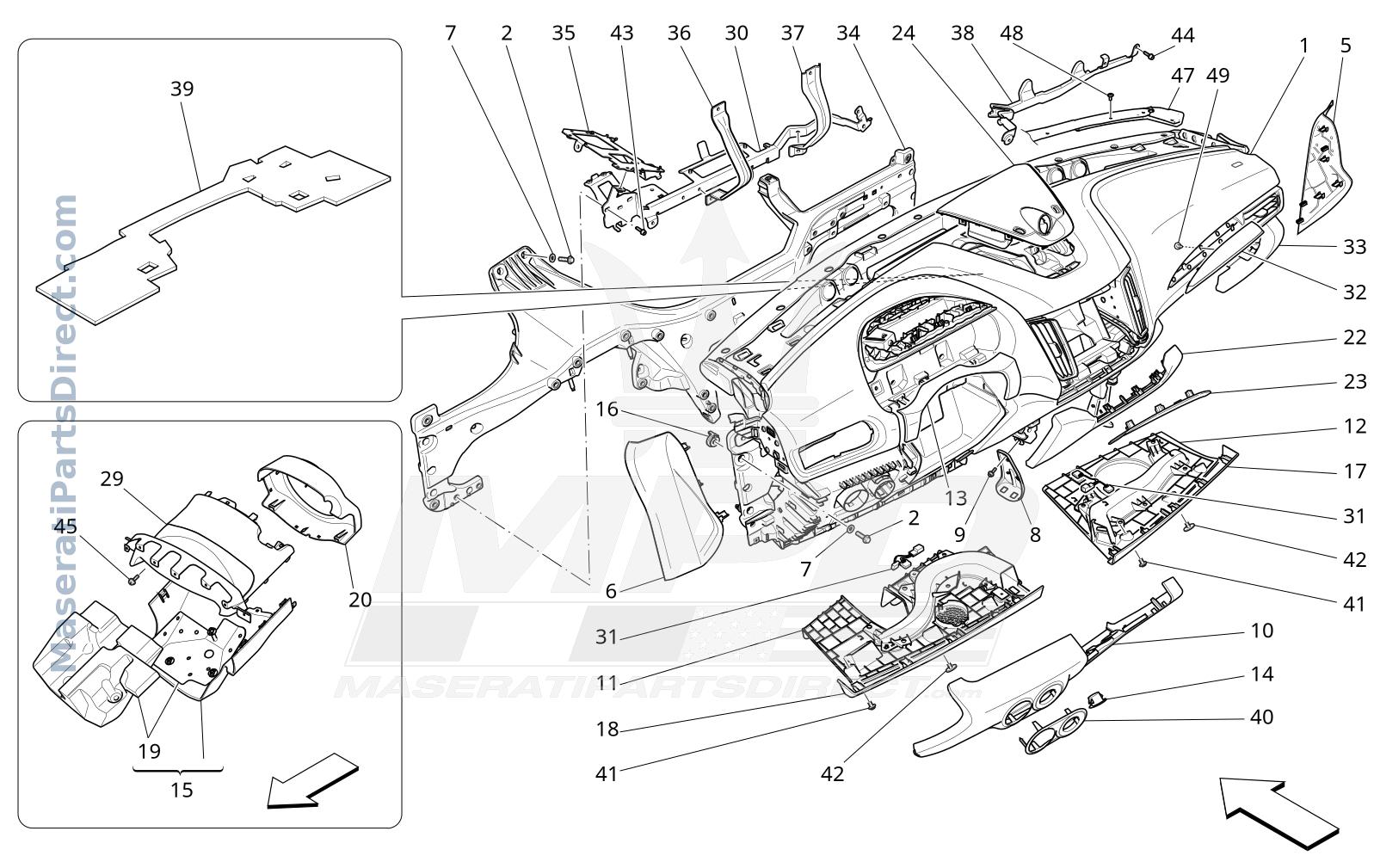 09.50 - 2 - DASHBOARD UNIT Diagram