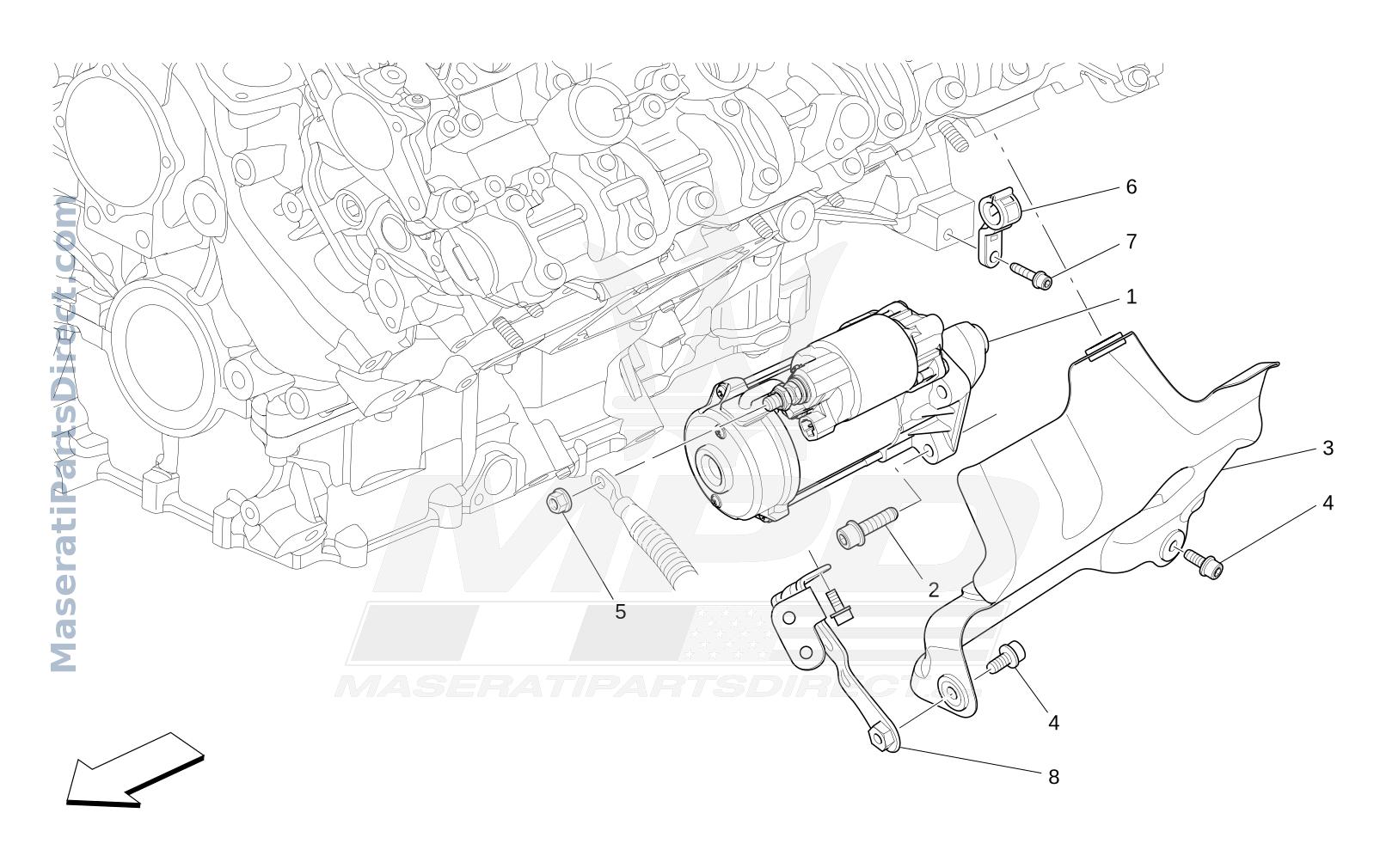 01.91 - 1 - ELECTRONIC CONTROL: ENGINE IGNITION Diagram