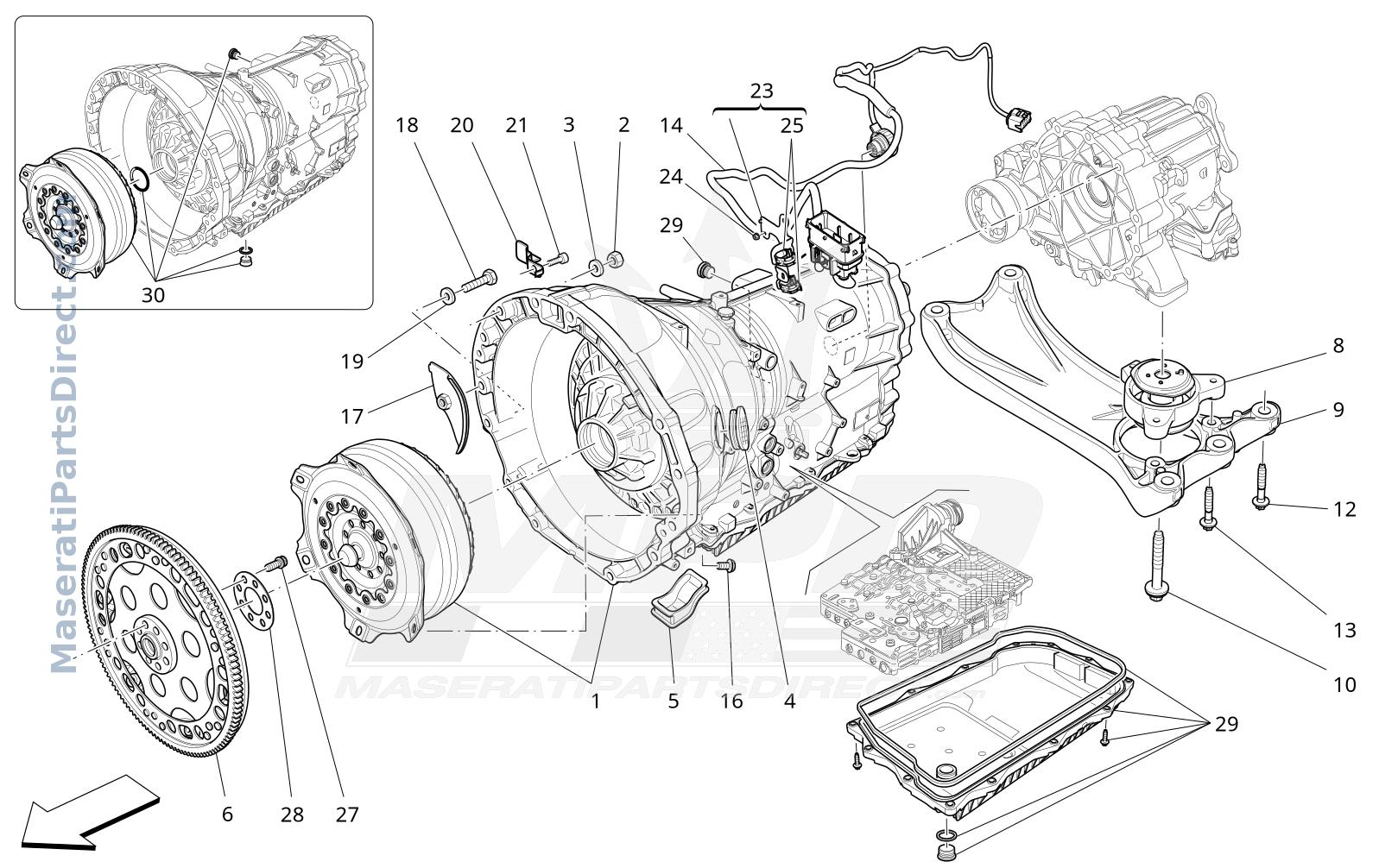 03.10 - 3 - GEARBOX HOUSINGS Diagram